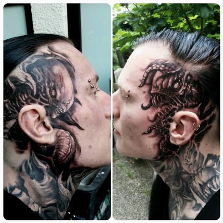 tattoos/ - sides of Andy's head/face - 128783
